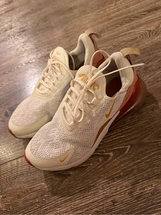 Nike Shoes - Nike Air Max 270 Women’s Athletic Shoes in Cream and Rust